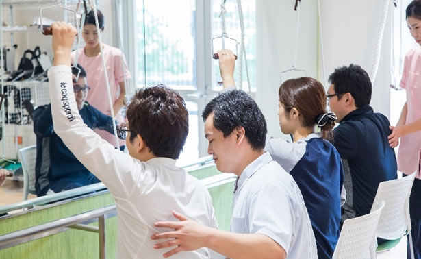 写真:リハビリの様子