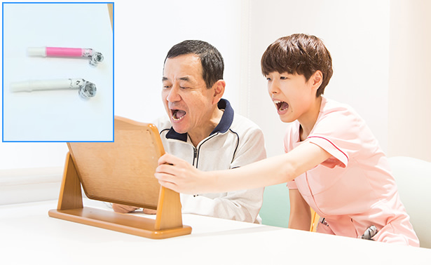 呼吸・発声練習