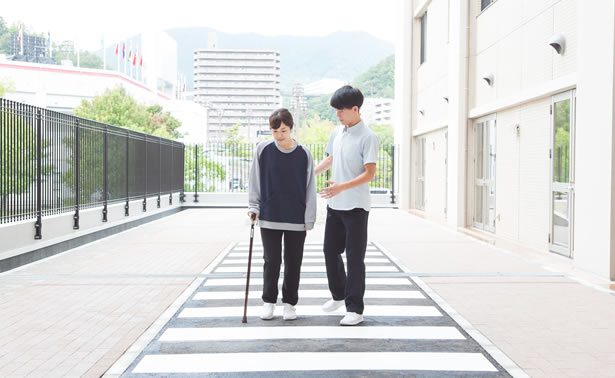 写真:リハビリの様子