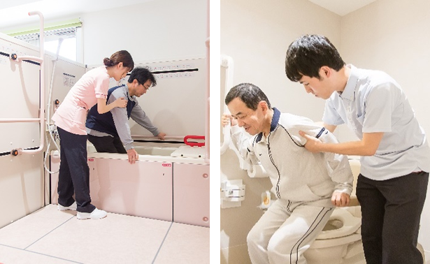 写真:リハビリの様子